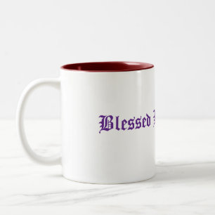 Tasse 2 Couleurs Béni soit Fruit grossesse enceinte bébé shower