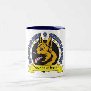 Tasse 2 Couleurs Berger K9 allemand