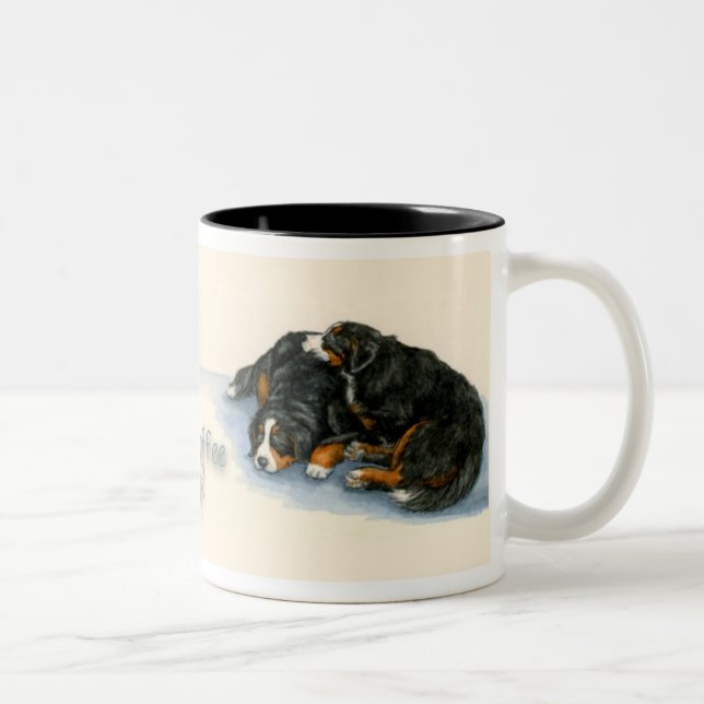 Tasse 2 Couleurs Berners de sommeil (Droit)
