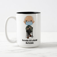 Bernie Sanders et ses Mittens Brown chauds