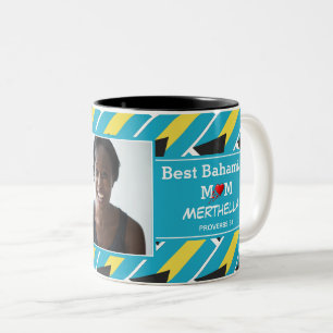 Tasse 2 Couleurs BEST BAHAMIAN MUM Photo