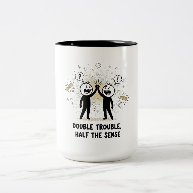 Tasse 2 Couleurs Best Buddies depuis 1996 Design (Centre)
