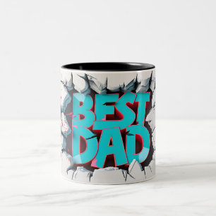 Tasse 2 Couleurs Best dad