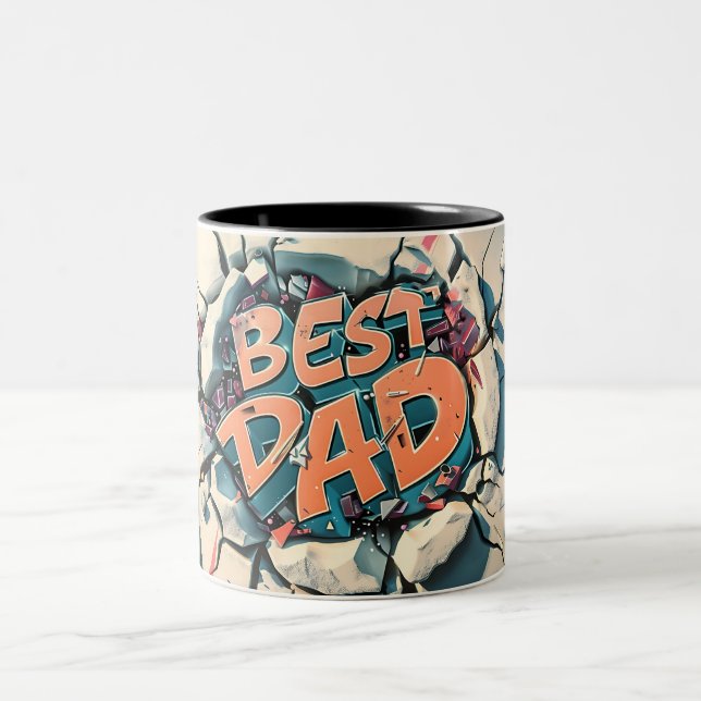 Tasse 2 Couleurs Best dad (Centre)