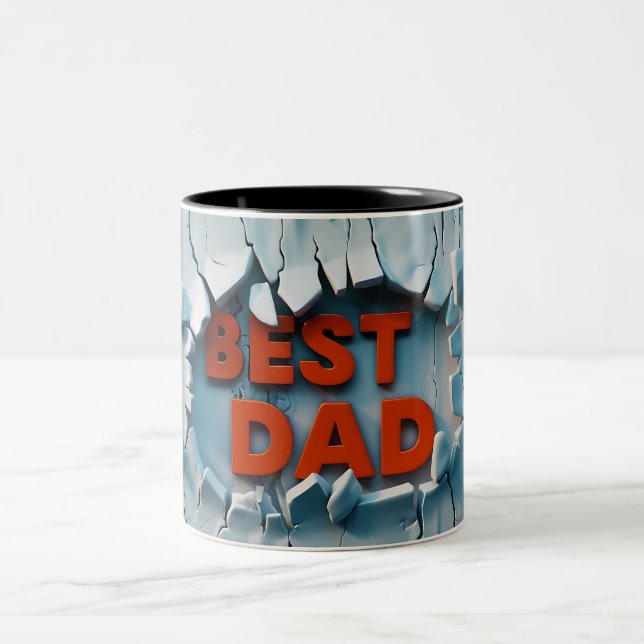 Tasse 2 Couleurs Best dad (Centre)