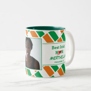 Tasse 2 Couleurs BEST IRISH MUM Photo