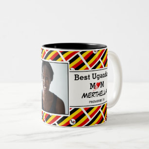 Tasse 2 Couleurs BEST UGANDAN MUM Photo