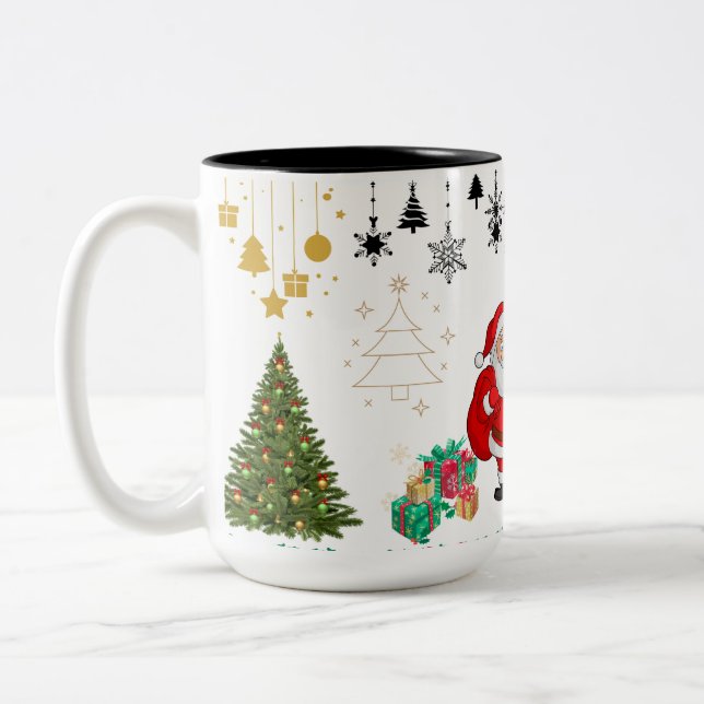 Tasse 2 Couleurs Best Wishes New Year Cup (Gauche)