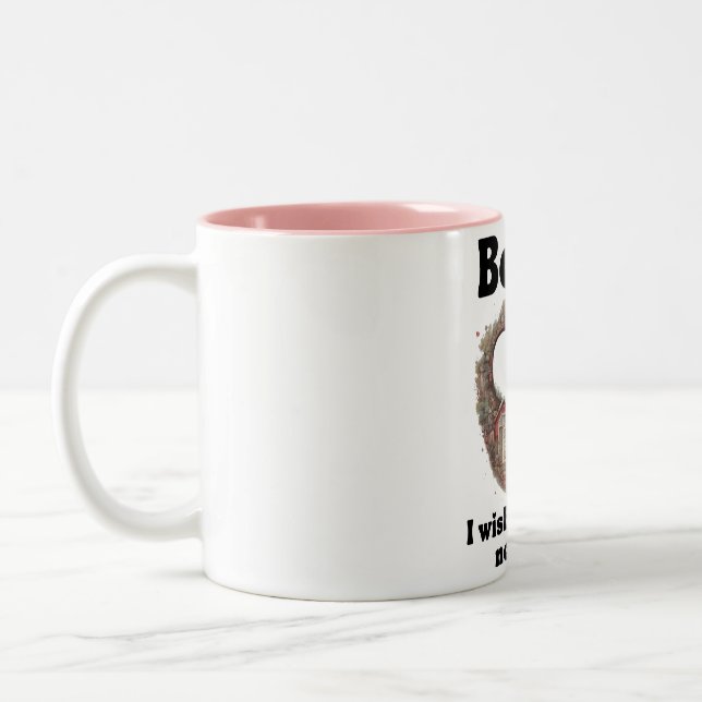 Tasse 2 Couleurs Bestie J'aimerais que tu habites à côté (Gauche)