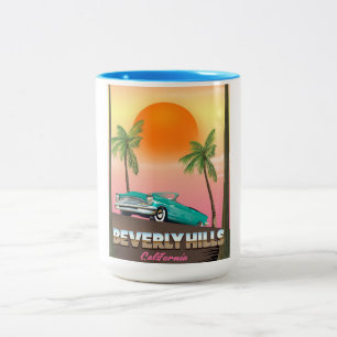 Tasse 2 Couleurs Beverly Hills Californie