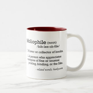 Tasse 2 Couleurs bibliophile, défini