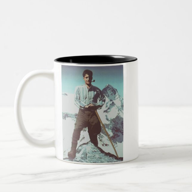 Tasse 2 Couleurs Bienheureux Jeteur Giorgio Frassati (Gauche)