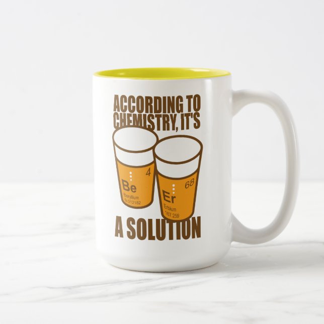 TASSE 2 COULEURS BIÈRE (Droit)