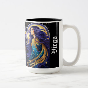 Tasse 2 Couleurs Bijoux Galaxie Zodiac Virgo