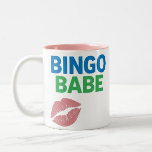 Tasse 2 Couleurs Bingo Babe mignonne et confiant amoureux de Bingo