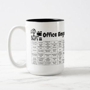 Tasse 2 Couleurs Bingo Office