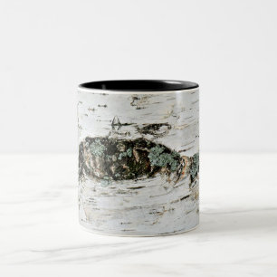 Tasse 2 Couleurs Birch Wood Nature Bark Tree