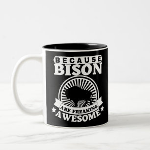TASSE 2 COULEURS BISON