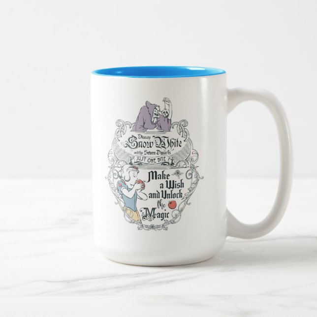 Tasse 2 Couleurs Blanc | Un seul morceau (Droit)