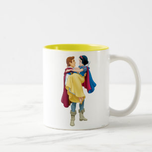 Tasse 2 Couleurs Blanche neige et le prince charmant