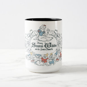 Tasse 2 Couleurs Blanche Neige et les sept nains  La Foi de tous