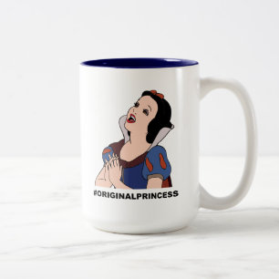 Tasse 2 Couleurs Blanche   #Princesse d'origine