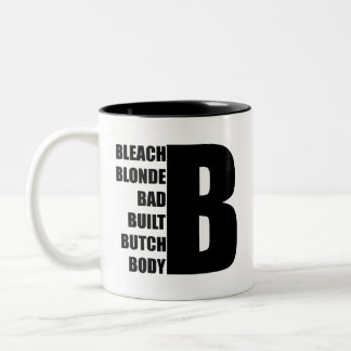 Tasse 2 Couleurs Bleach Blonde Mauvais Construit