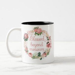 Tasse 2 Couleurs Blessed Beyond