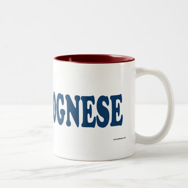 Tasse 2 Couleurs Bleu bolonais (Droit)