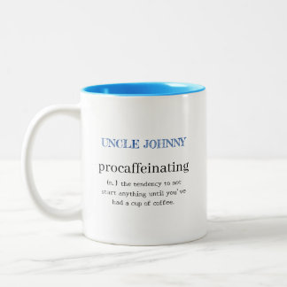 Tasse 2 Couleurs Bleu processeur personnalisé