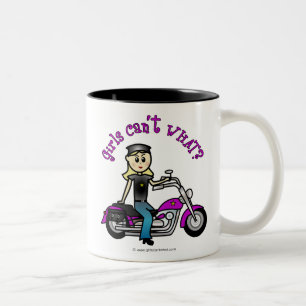 Tasse 2 Couleurs Blonde Biker