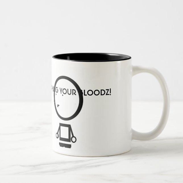 TASSE 2 COULEURS BLOODZ ! (Droit)
