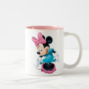Tasse 2 Couleurs Blue Minnie   Curtseing