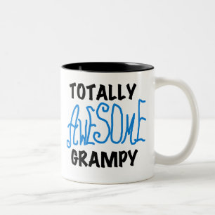 Tasse 2 Couleurs Blue Totalement génial Tshirts et cadeaux Grampy