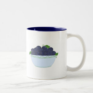 Tasse 2 Couleurs Blueberries sauvages