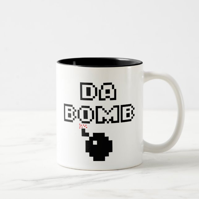 Tasse 2 Couleurs Bombe du DA (Droit)