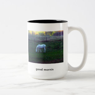 Tasse 2 Couleurs bon mornin