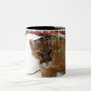 Tasse 2 Couleurs Bonjour Noël Grand-père Hunter Gatherer