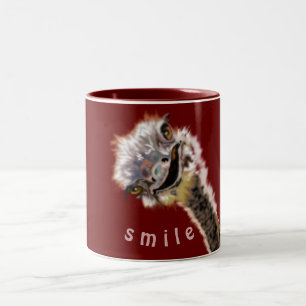 Tasse 2 Couleurs Bonne autruche