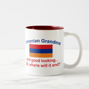 Tasse 2 Couleurs Bonne grand-maman d'Arménien de Lkg