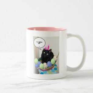 Tasse 2 Couleurs Bonne Pâques Kitty