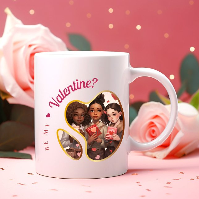 Tasse 2 Couleurs Bonne Saint-Valentin - La Saint-Valentin (Créateur téléchargé)