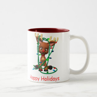 Tasse 2 Couleurs Bonnes fêtes