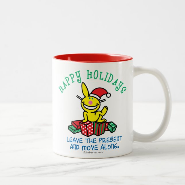 Tasse 2 Couleurs Bonnes fêtes (Droit)