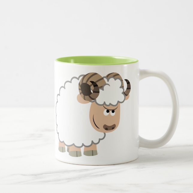 Tasse 2 Couleurs Bonnet de dessin très sûr (Droit)