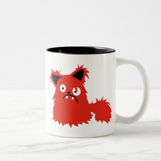 Tasse 2 Couleurs Boris le chat (Droit)