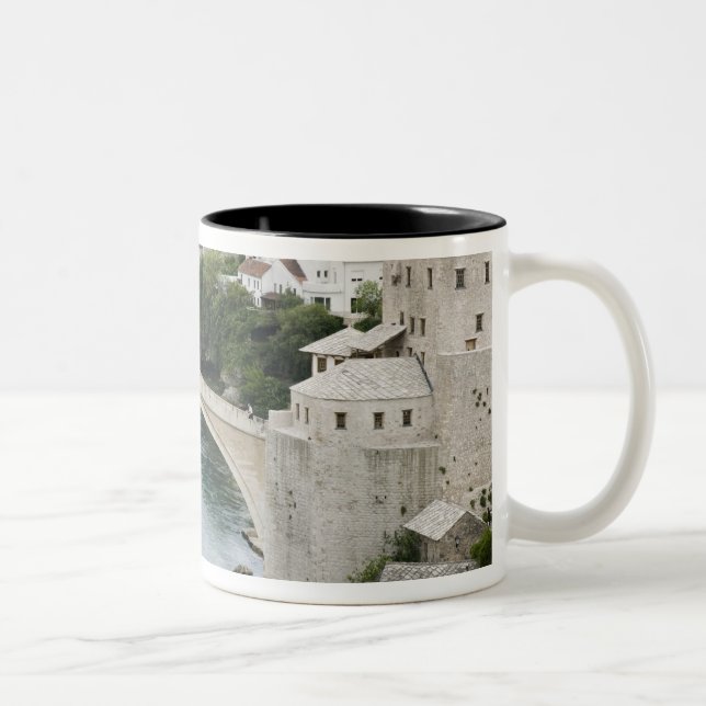 Tasse 2 Couleurs Bosnie-Herzégovine - Mostar. Le Vieux Pont (Droit)