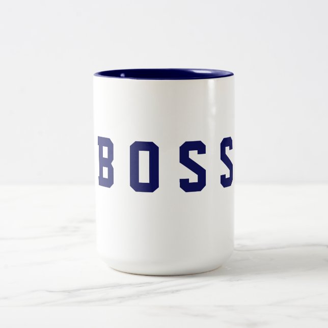 Tasse 2 Couleurs Boss (Centre)