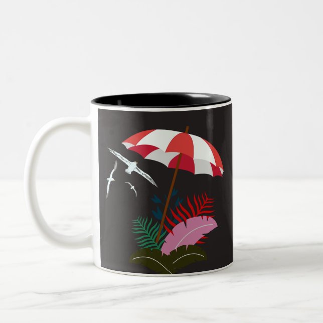 Tasse 2 Couleurs Bouchon de café pour les oiseaux (Gauche)