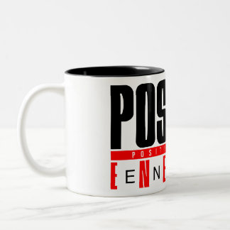Tasse 2 Couleurs bouchon d'énergie positive